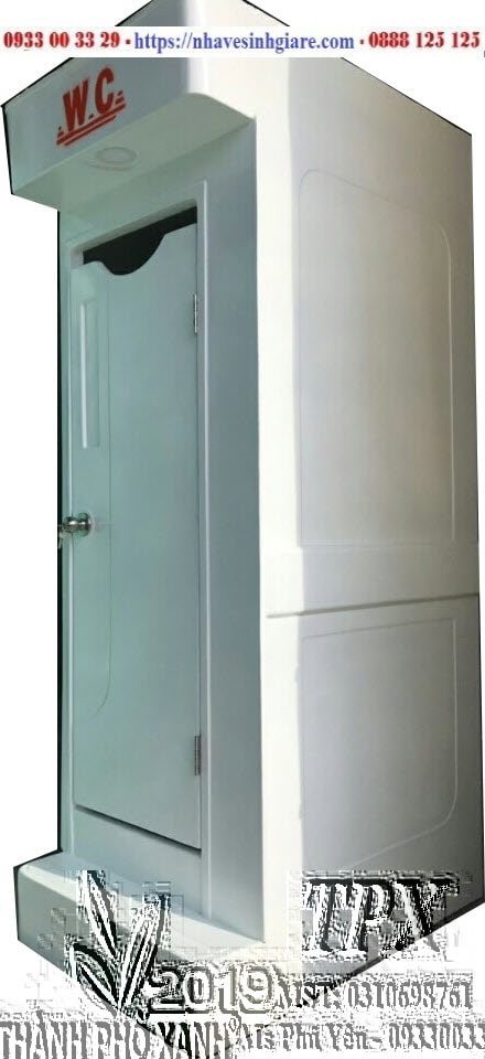 Nhà Vệ Sinh Di Động TPX VS1C Màu Trắng