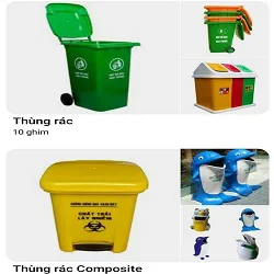 Thùng Rác Composite TPX