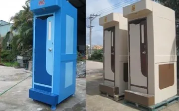 Nhà vệ sinh di động composite và những ưu điểm nổi bật