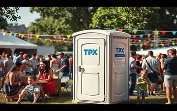 Nhà vệ sinh di động giá rẻ TPX cho tổ chức sự kiện