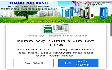 Nhà Vệ Sinh Di Động