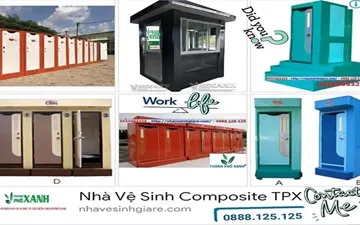Sản phẩm Nhà Vệ Sinh Di Động TPX 2024