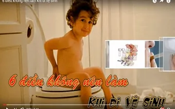 6 điều không nên làm khi đi vệ sinh