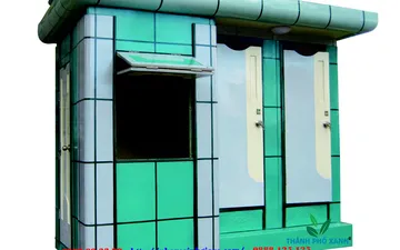 Nhà Vệ Sinh Công Cộng Giá Rẻ TPX làm bằng chất liệu Composite