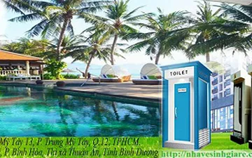 Nhà Vệ Sinh Di Động Composite Giá Rẻ Cho Xây Dựng - Nhiệt Điện - Dầu Khí - Du Lịch