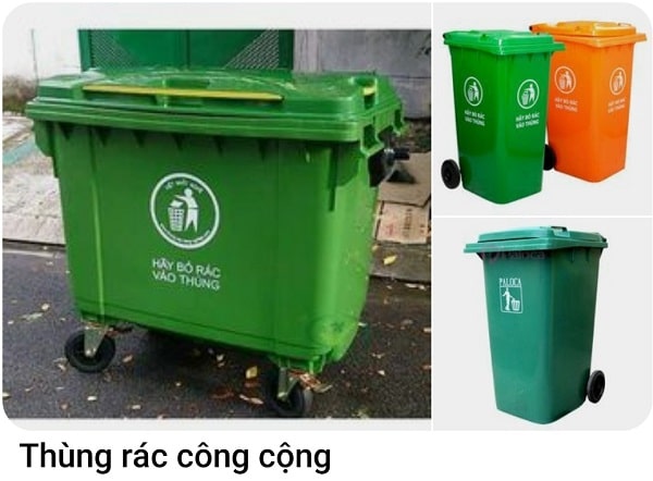 thùng rác công cộng thùng rác công cộng