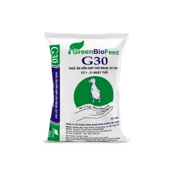 G30 – THỨC ĂN HỖN HỢP CHO NGAN, VỊT THỊT TỪ 01 – 21 NGÀY TUỔI