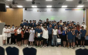 VIET NHAT GROUP THAM GIA HỘI THẢO HƯỚNG NGHIỆP CHO HỌC SINH TRƯỜNG PHỔ THÔNG LIÊN CẤP WELLSPRING – HÀ NỘI