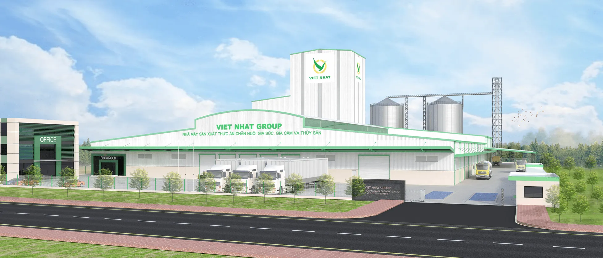 VIET NHAT GROUP khánh thành nhà máy sản xuất thức ăn chăn nuôi thứ 2