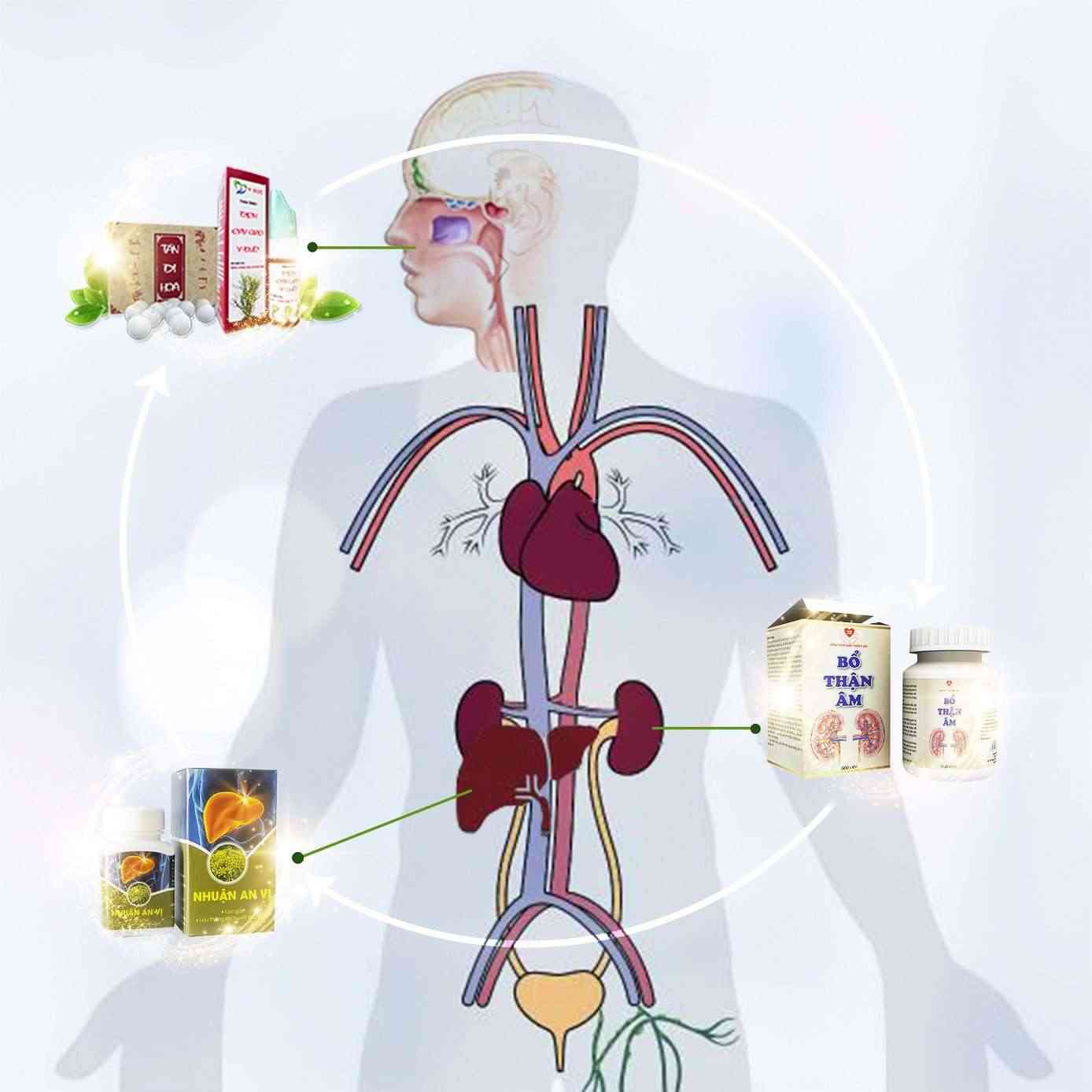 Bộ 3 đánh bay viêm xoang, viêm mũi từ trong ra ngoài