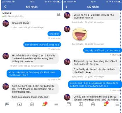 Phản hồi từ người dùng Tân Di Hoa