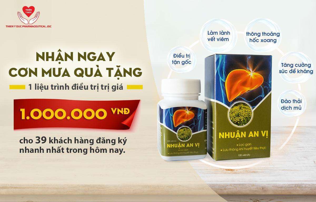 Cơn mưa quà tăng khi đăng ký mua dùng Tân Di Hoa trị bệnh xoang