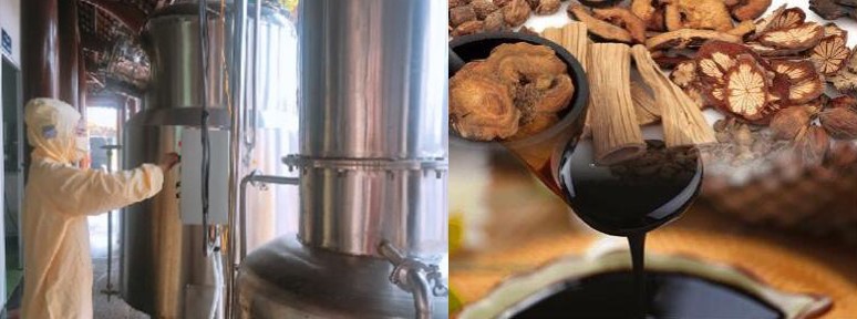 Phương pháp sản xuất nấu cao đông y