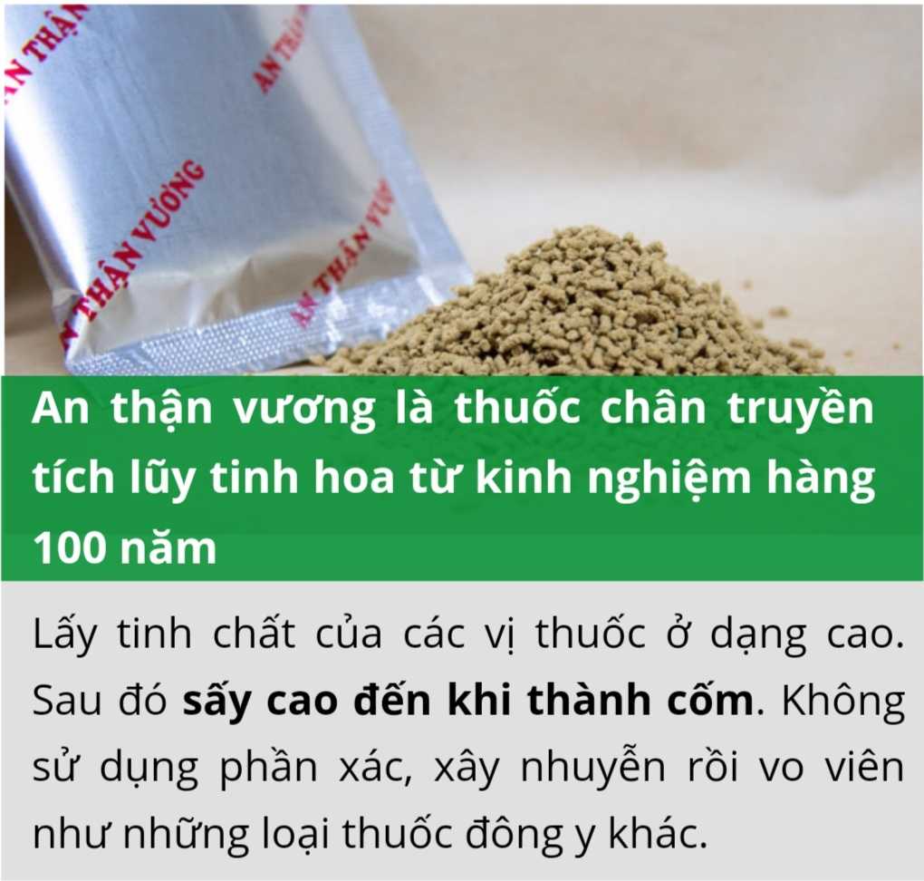 An Thận Vương là thuốc chân truyền 100 năm