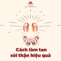 11 CÁCH LÀM TAN sỏi thận hiệu quả, ĐƠN GIẢN lại không hề ĐAU ĐỚN