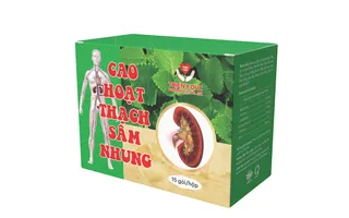 CAO HOẠT THẠCH SÂM NHUNG (Tên cũ: An Thận Vương)