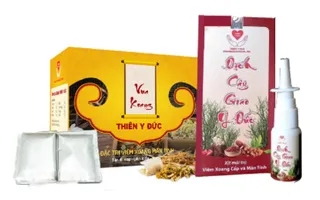 Xịt cây giao trị viêm xoang viêm mũi dị ứng