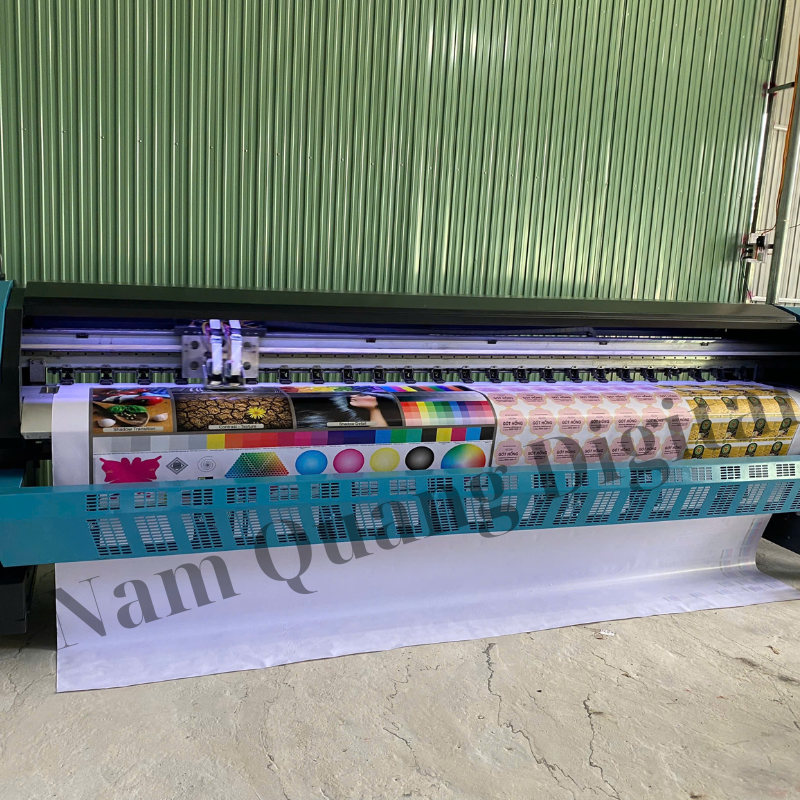 Máy in phông bạt hiflex Crystal Jet 3m2 cũ Máy in phông bạt hiflex Crystal Jet 3m2 cũ