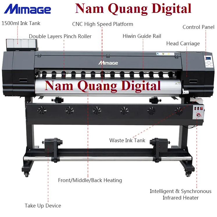 Máy in decal - bạt khổ lớn 1m6 - 1m8 tại Phú Yên Máy in decal - bạt khổ lớn 1m6 - 1m8 tại Phú Yên