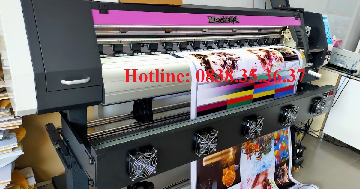 Máy in khổ 1m8 đầu i3200 in bat và decal siêu nét và đẹp Máy in khổ 1m8 đầu i3200 in bat và decal siêu nét và đẹp