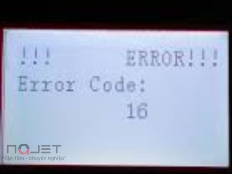 Lỗi Encoder Error (Lỗi thước đo tọa độ hành trình)