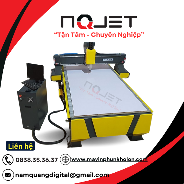 Máy CNC 1325 quảng cáo loại 3kw2   Máy CNC 1325 quảng cáo loại 3kw2