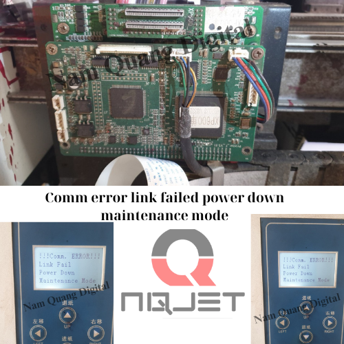 Comm error link failed power down maintenance mode Comm error link failed power down maintenance mode