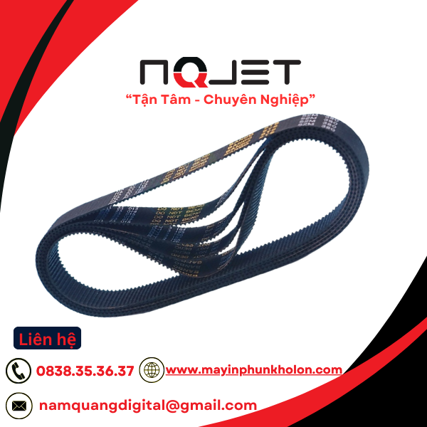 Dây curoa 366-S2M sử dụng máy in bao bì Carton Dây curoa 366-S2M sử dụng máy in bao bì Carton