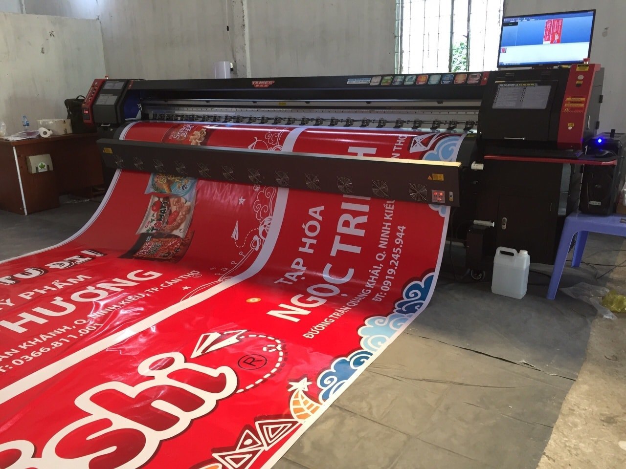 máy in phun khổ lớn tại bình định