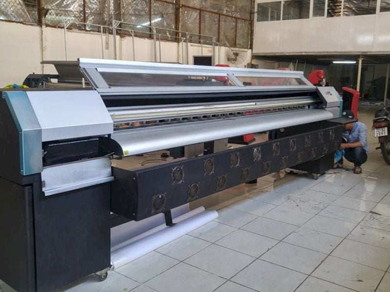 Máy in bạt Hiflex 3m2 cũ