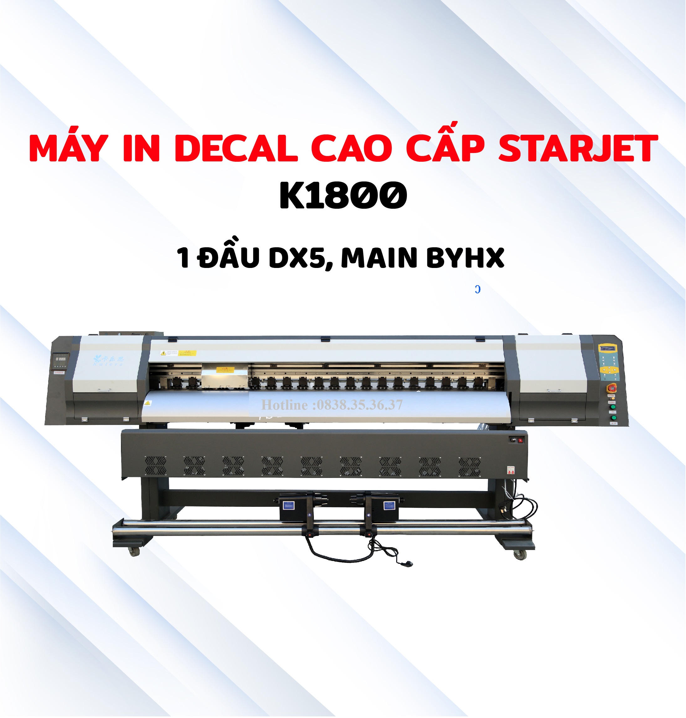 máy in decal cao cấp Starjet K1800 máy in decal cao cấp Starjet K1800