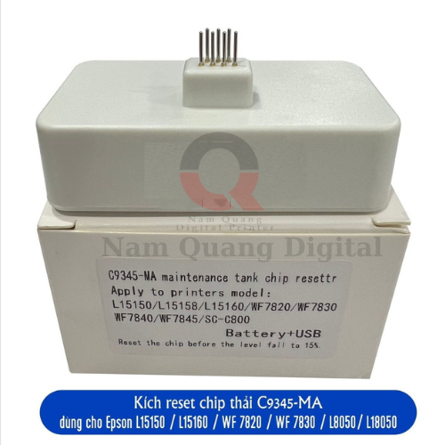 Bộ kít reset mực thải Epson L8050/L18050 giá bao nhiêu Bộ kít reset mực thải Epson L8050/L18050 giá bao nhiêu