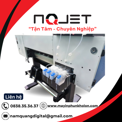 máy in tem nhãn decal khổ 70cm máy in tem nhãn decal khổ 70cm