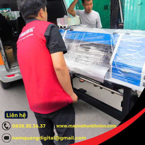 máy in tem nhãn decal khổ 70cm máy in tem nhãn decal khổ 70cm