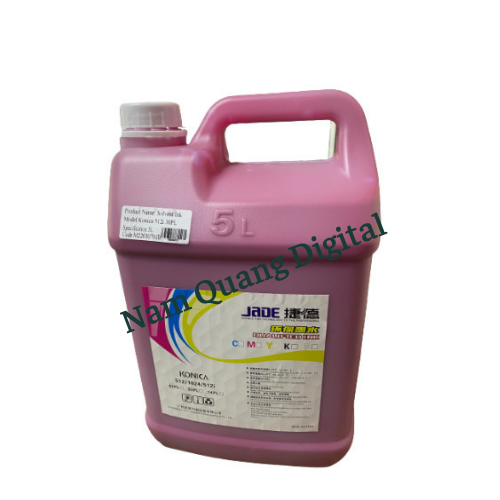 Mực in bạt quảng cáo đầu Konica - 30pl màu đỏ Mực in bạt quảng cáo đầu Konica - 30pl màu đỏ