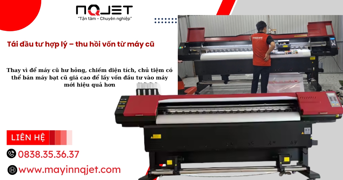 Vì Sao Chủ Tiệm In Ưu Tiên Mua Máy In Bạt 2m5 Hơn Là Máy In Khổ 3m2 Vì Sao Chủ Tiệm In Ưu Tiên Mua Máy In Bạt 2m5 Hơn Là Máy In Khổ 3m2