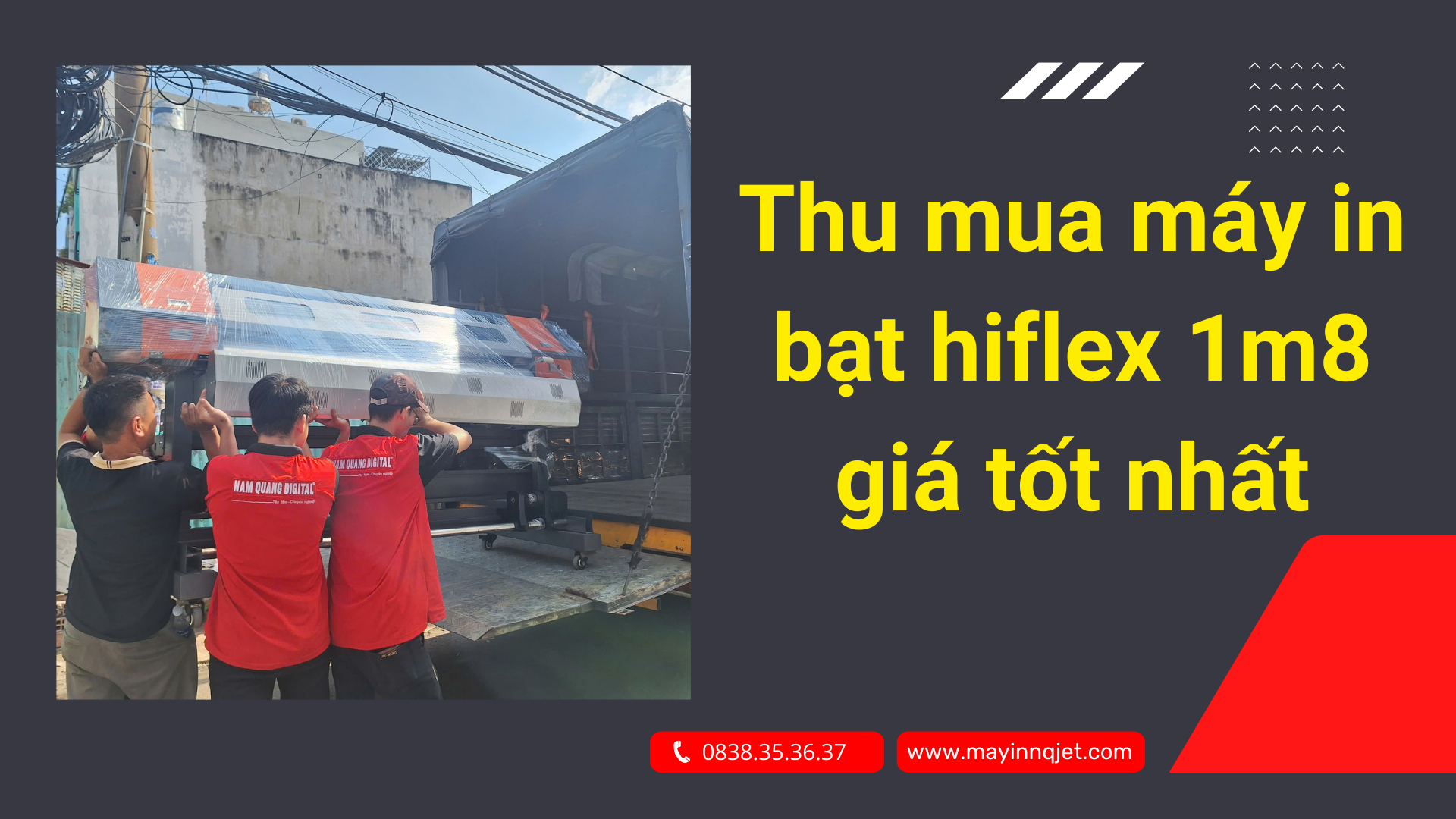 Thu mua máy in bạt hiflex 1m8 giá tốt nhất Thu mua máy in bạt hiflex 1m8 giá tốt nhất