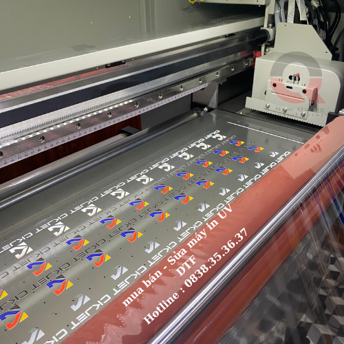 Sửa máy in tem nhãn UV DTF in mất kênh trắng Sửa máy in tem nhãn UV DTF-UV phẳng khổ lớn