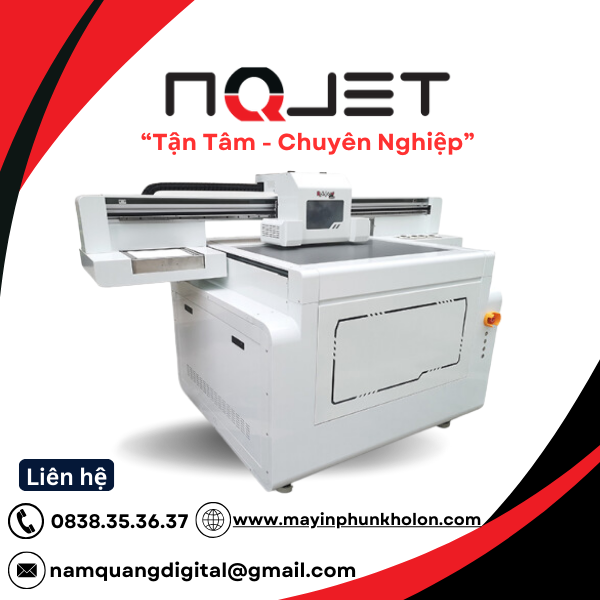 Máy in uv khổ 60x90 cũ lắp đầu phun mới Máy in uv khổ 60x90 cũ lắp đầu phun mới