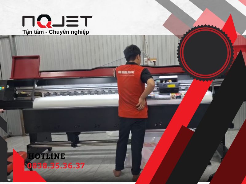 Máy in bạt khổ 2m5 đầu i3200 Máy in bạt khổ 2m5 đầu i3200