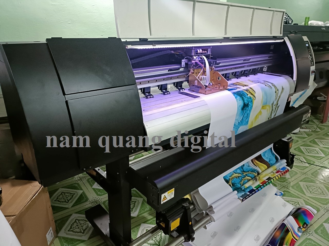 máy in bạt và decal khổ 1m7 lắp đầu i3200 đủ nét máy in bạt và decal khổ 1m7 lắp đầu i3200 đủ nét