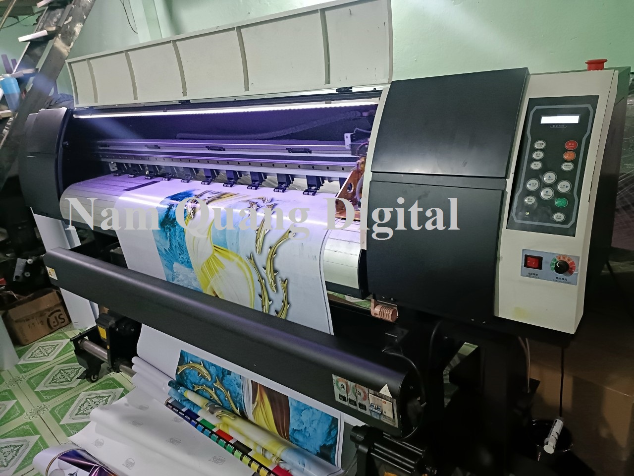 máy in bạt và decal khổ 1m7 lắp đầu i3200 đủ nét máy in bạt và decal khổ 1m7 lắp đầu i3200 đủ nét