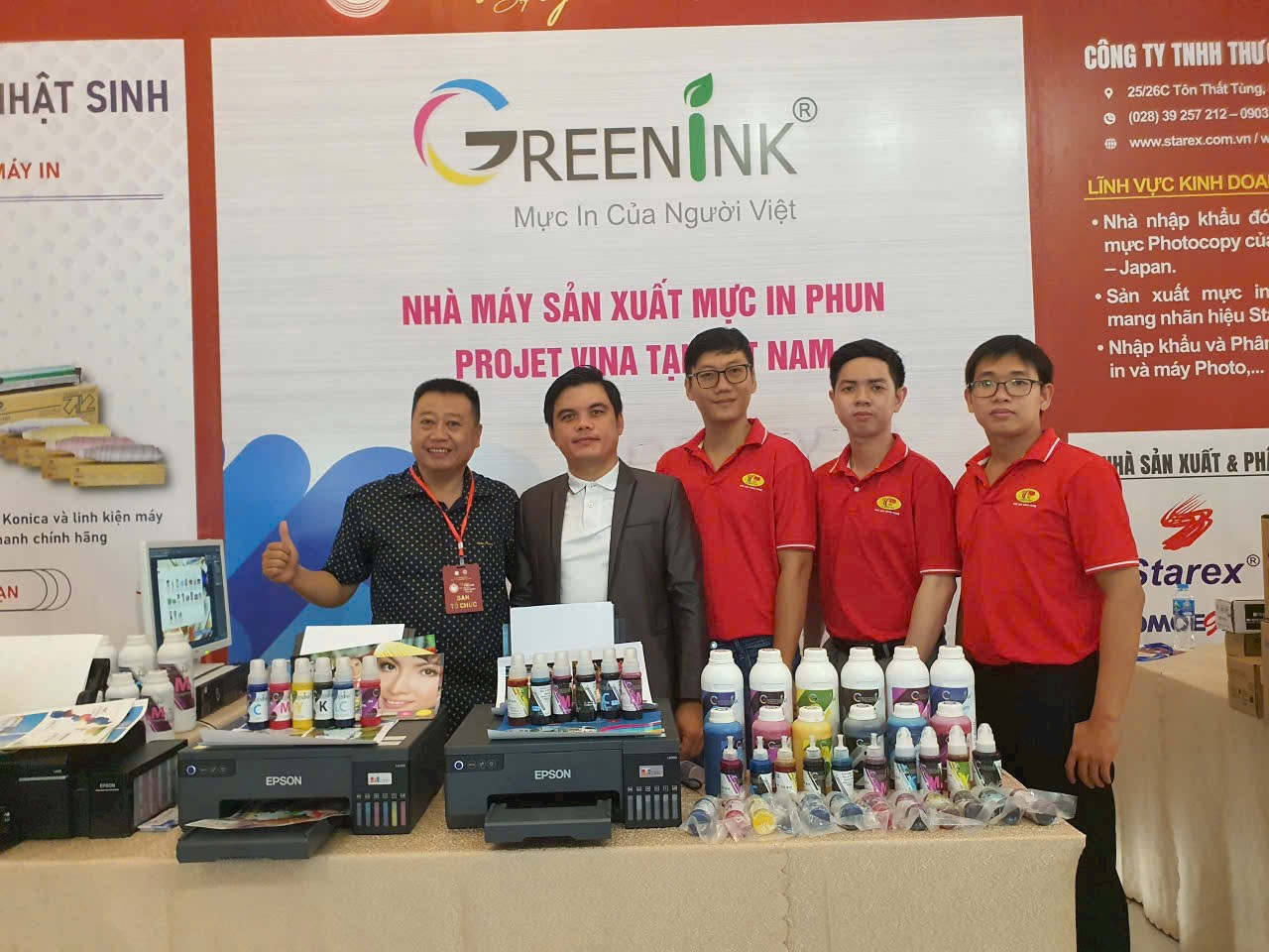 Thương hiệu greenink -Projet Vina Thương hiệu greenink -Projet Vina