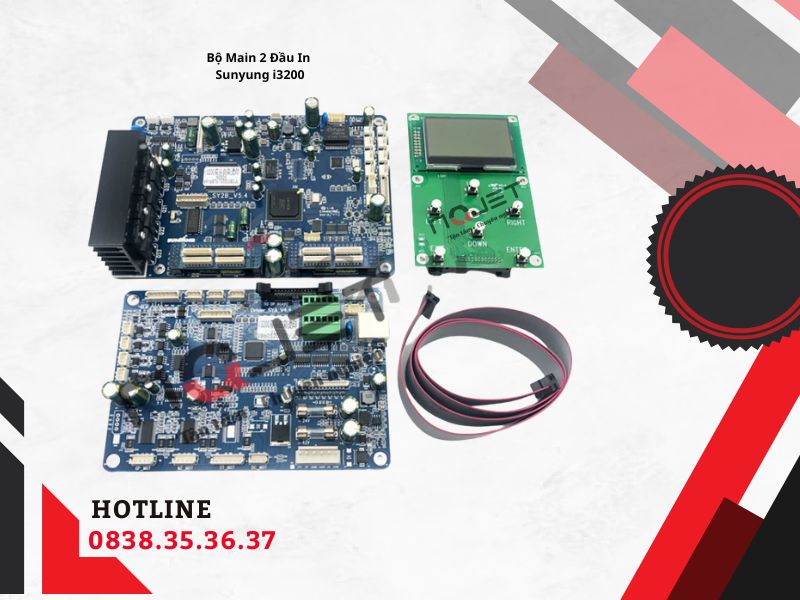 Bộ main UV lắp 2 đầu in i3200 Sunyung, main sunyung uv i3200, Bộ main UV lắp 2 đầu in i3200 Sunyung, main sunyung uv i3200,