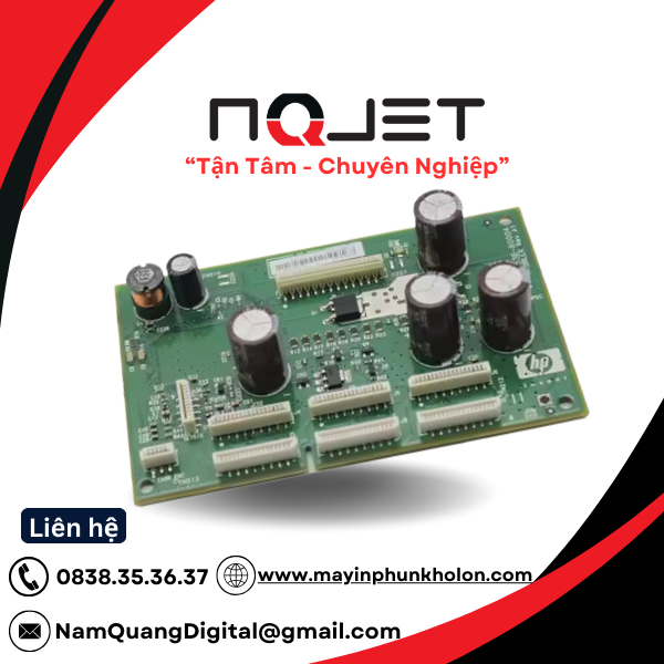 Bo nhận đầu in A0 hp T1200 Bo nhận đầu in A0 hp T1200