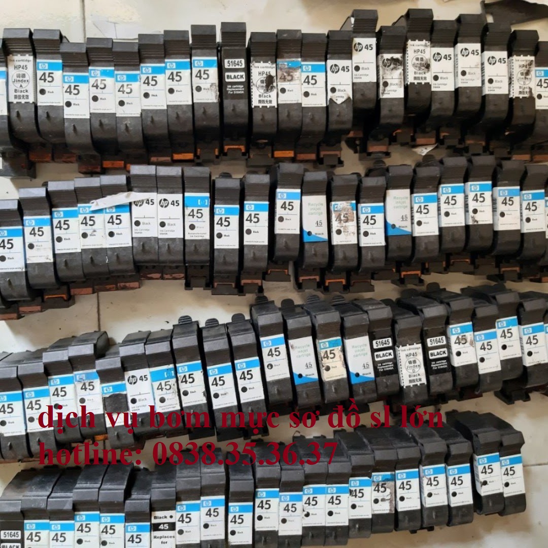 Bơm mực in sơ đồ hp45a giá rẻ tại tphcm Bơm mực in sơ đồ hp45a giá rẻ tại tphcm