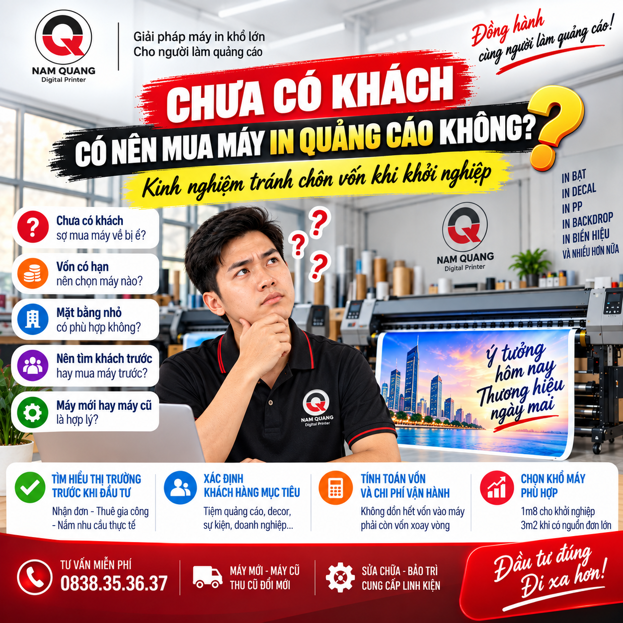 chưa có khách có nên mua máy in quảng cáo không kinh nghiệm tránh chôn vốn khi khởi nghiệp chưa có khách có nên mua máy in quảng cáo không kinh nghiệm tránh chôn vốn khi khởi nghiệp