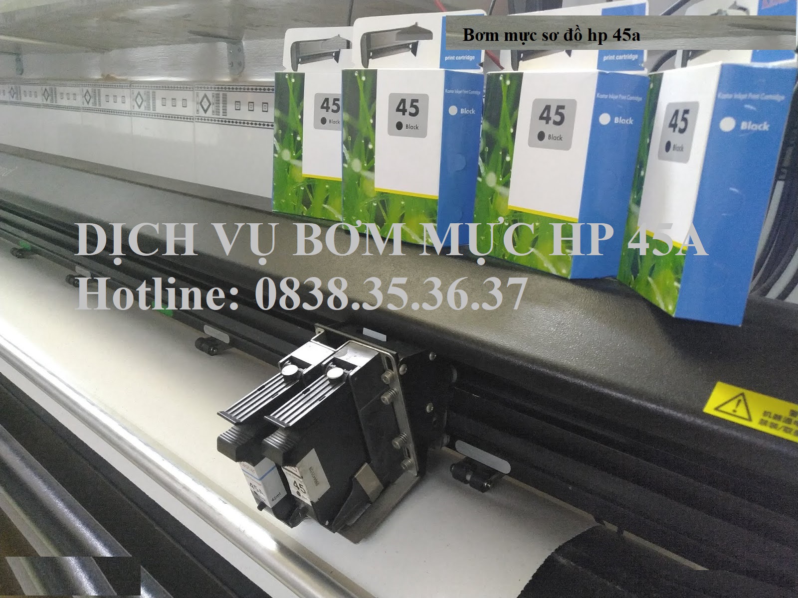 Bơm mực in sơ đồ hp45a giá rẻ tại tphcm Bơm mực in sơ đồ hp45a giá rẻ tại tphcm