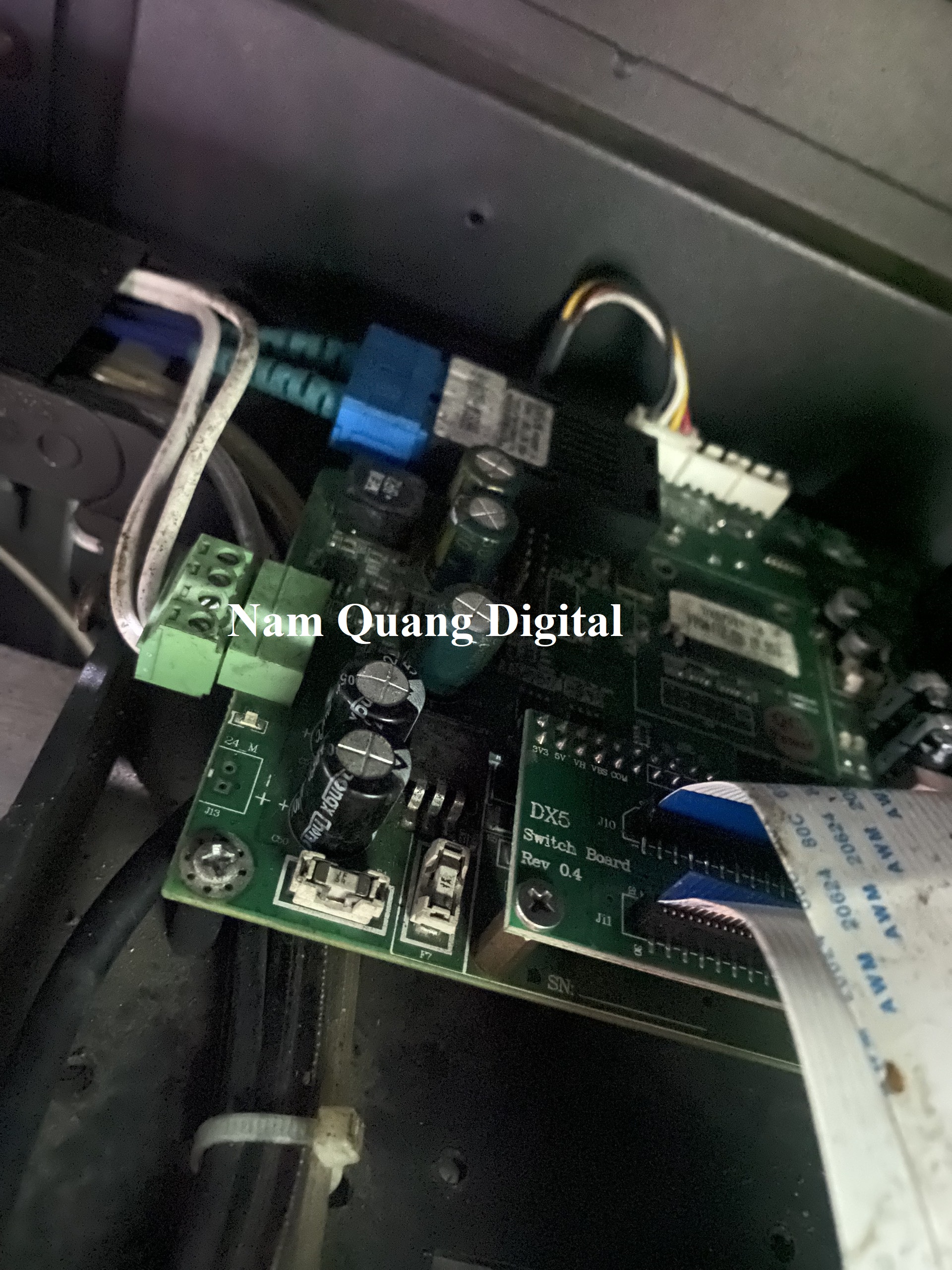 Chuyển đổi máy in HongYing HY1850 đầu dx5 qua tx800 giá rẻ Chuyển đổi máy in HongYing HY1850 đầu dx5 qua tx800 giá rẻ