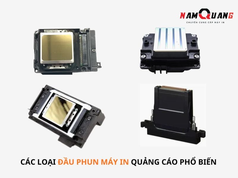 các loại đầu phun máy in quảng cáo phổ biến